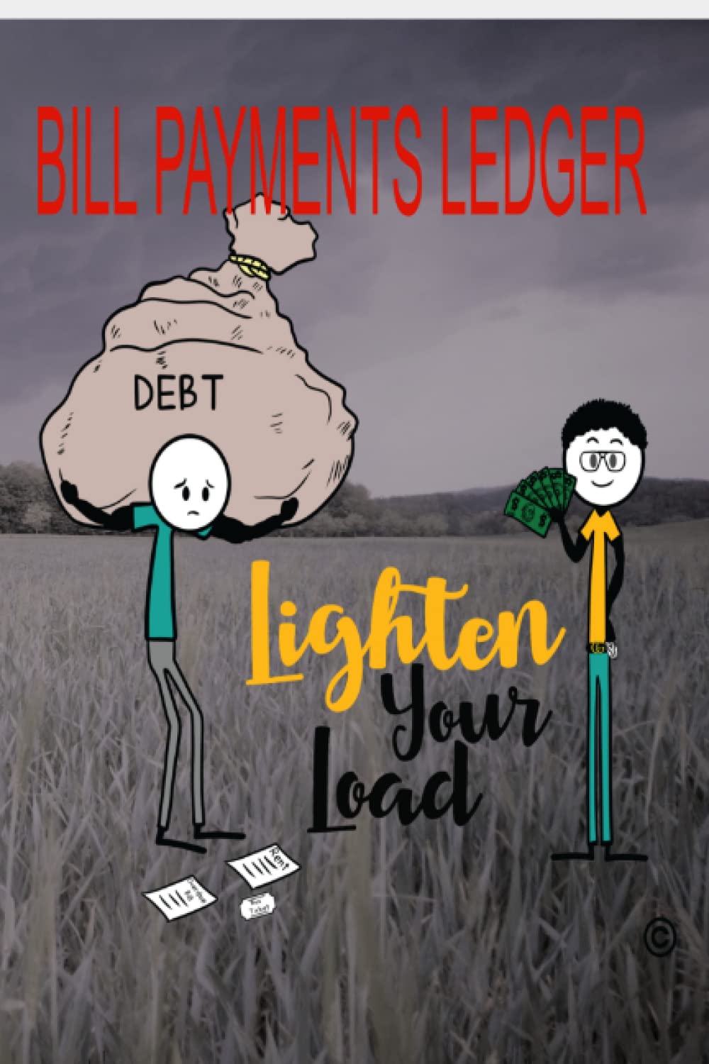 Bill Ledger: Lighten Your Load Book